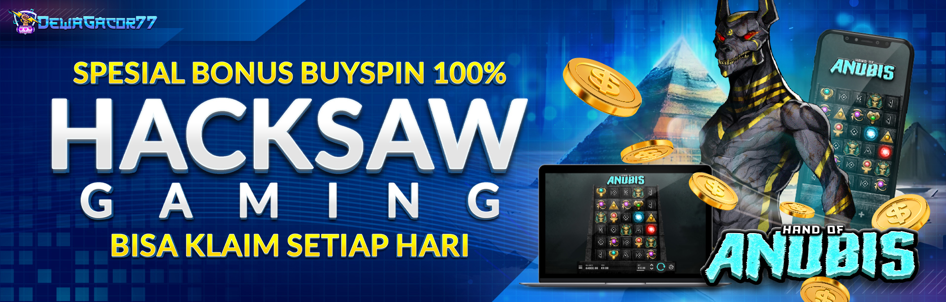 EVENT BUYSPIN 100% HACKSAW GAMING