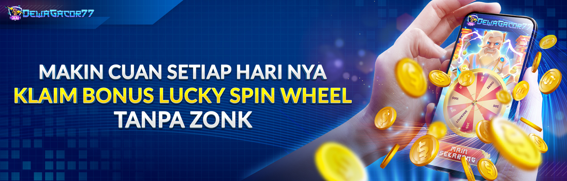 BONUS SPINWHEEL TANPA ZONK