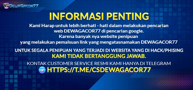 PEMBERITAHUAN PENTING