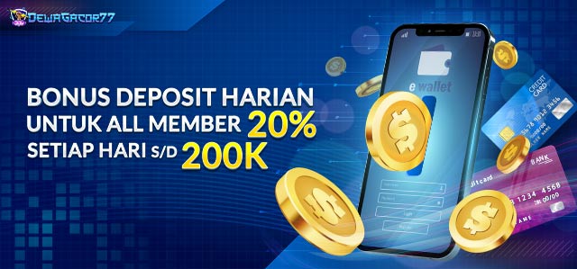 BONUS DEPO HARIAN UP TO 200k