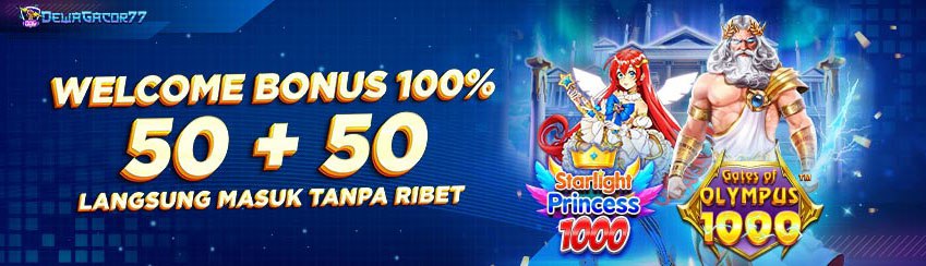 WELCOME BONUS 100%