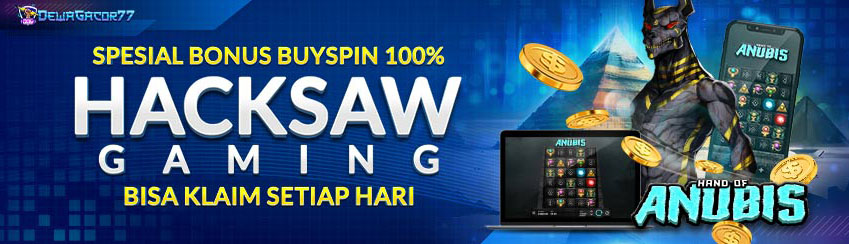 EVENT BUYSPIN 100% HACKSAW GAMING