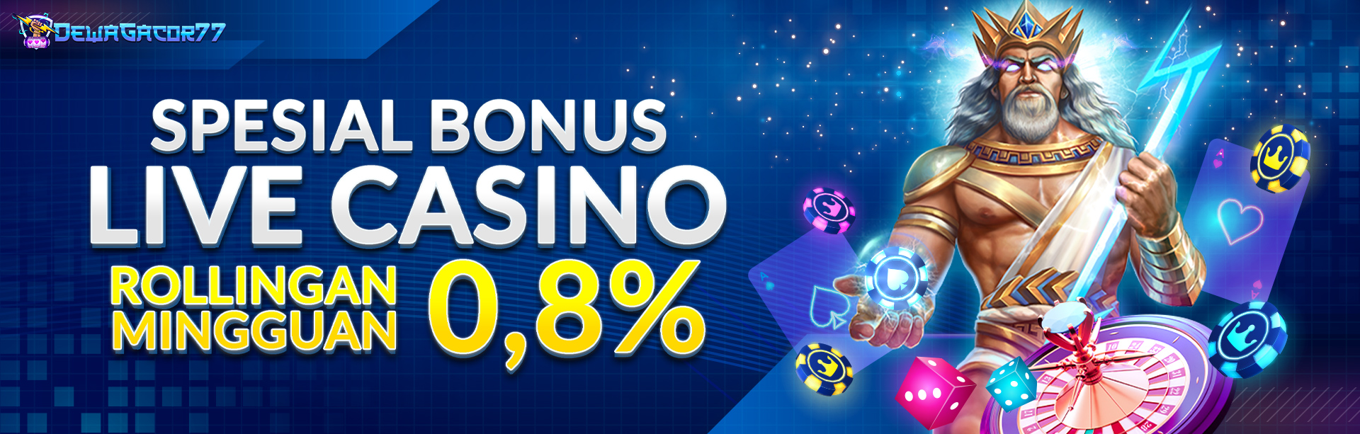 Rollingan Live Casino 1%